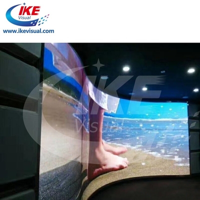 Stage Background LED Video Wall Rental P4 Indoor 1200 nits Curved