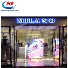 IP65 Transparent LED Window Display Outdoor P3 Full Color 4500 Nits