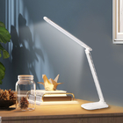 White Neon Portable LED Eye Protection Table Lamp 6000K USB Wireless Charging