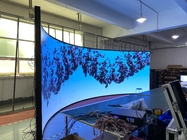 Bending Indoor LED Display Screen Video Wall Full Color SMD 2020 With Magnet