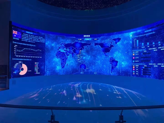 Processore video professionale schermo a LED curvo IP65 Per noleggio all'aperto